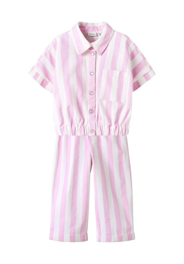 CONJUNTO DOS PIEZAS BLANCO Y ROSA