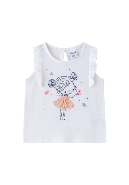 CAMISETA NIÑA MARIPOSAS