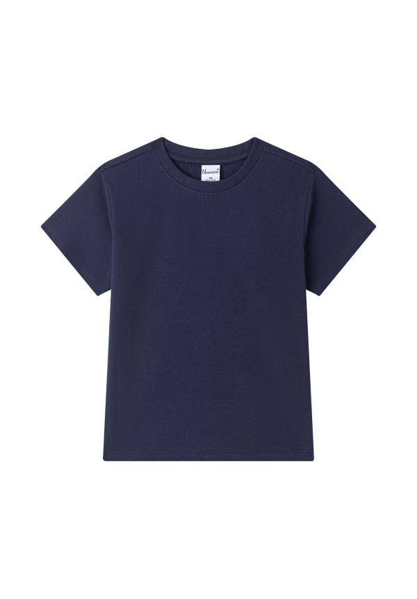 Camiseta básica azul marino