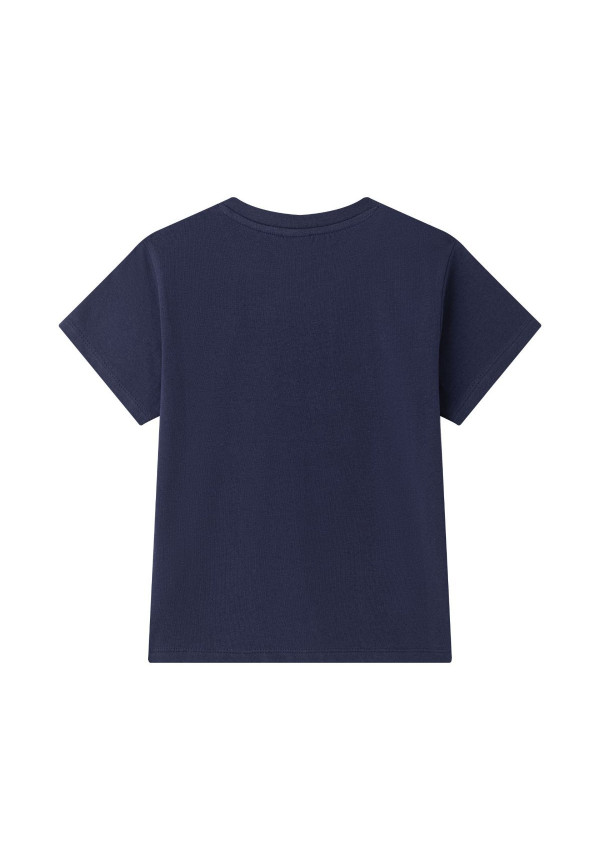 Camiseta básica azul marino