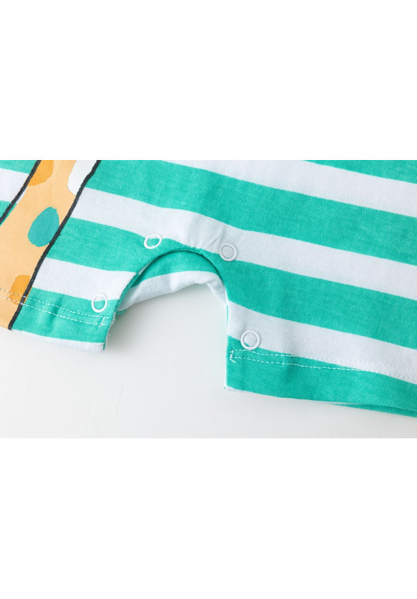 Pijama rayado de jirafas