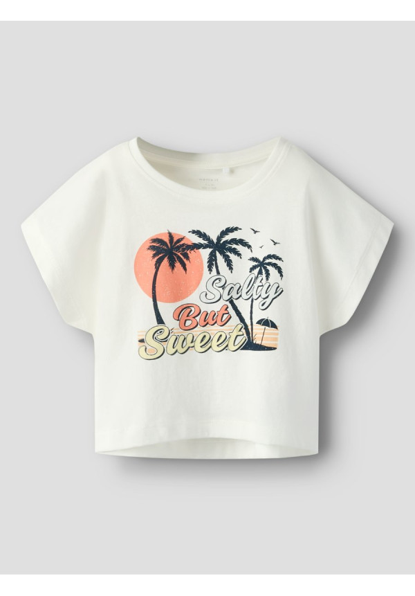 CAMISETA SALTY BUT SWEET NAME IT