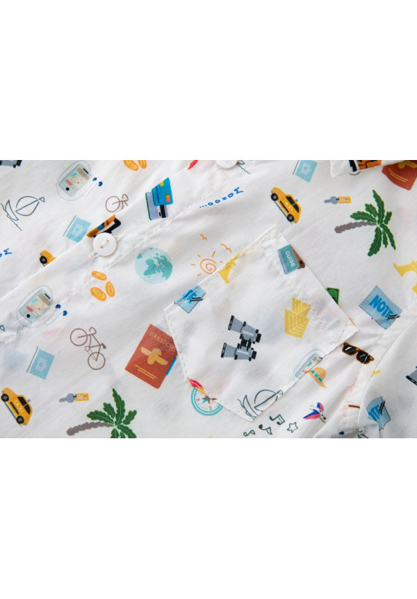 Camisa Estampado Viajero