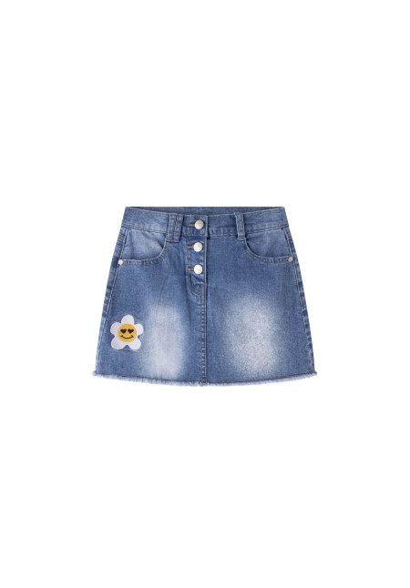 FALDA VAQUERA FLOR