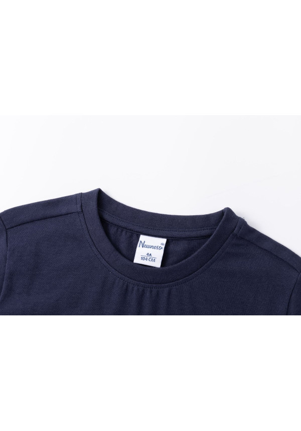 Camiseta básica azul marino