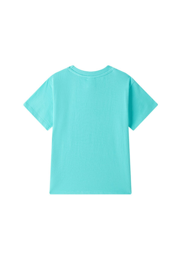 CAMISETA BASICA TURQUESA