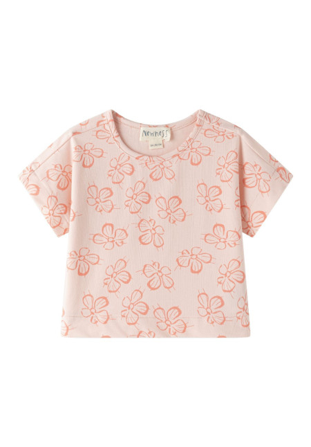 CAMISETA FLOR DE CORAL