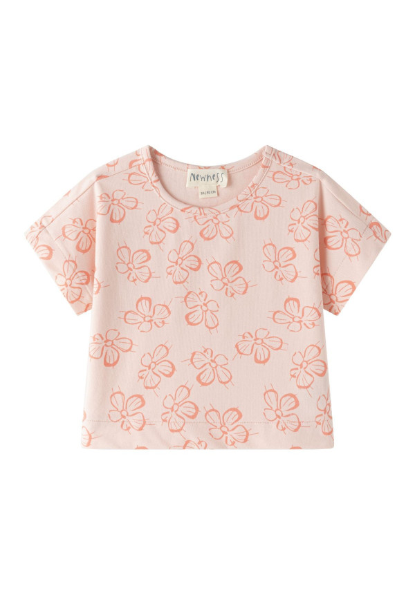 CAMISETA FLOR DE CORAL