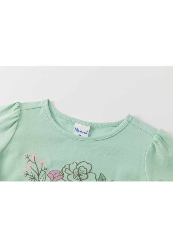 CAMISETA FLOR TUL