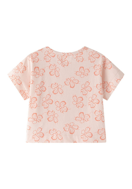 CAMISETA FLOR DE CORAL