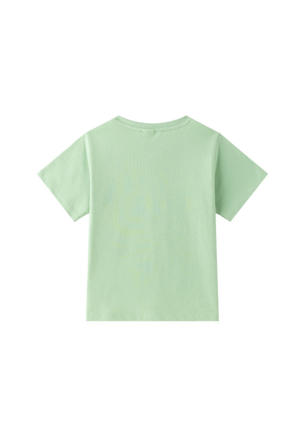 CAMISETA BASICA VERDE PASTEL