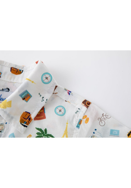 Camisa Estampado Viajero