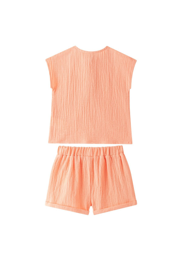 Conjunto Coral Abotonado