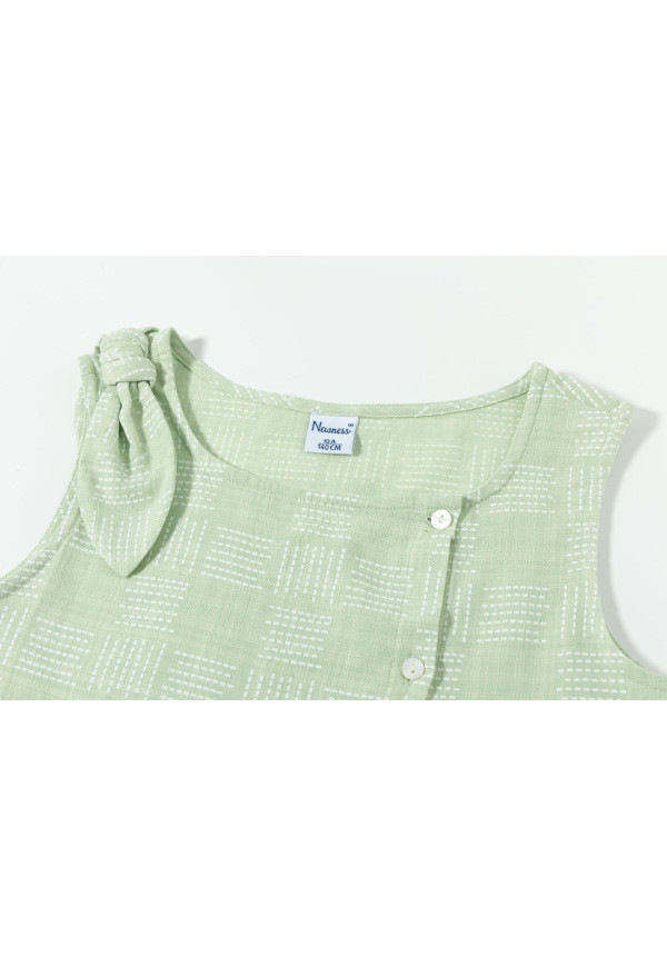 Blusa verde lazo