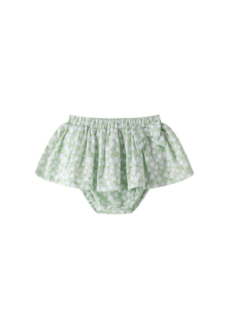 SHORT FLOREADO CON LACITO