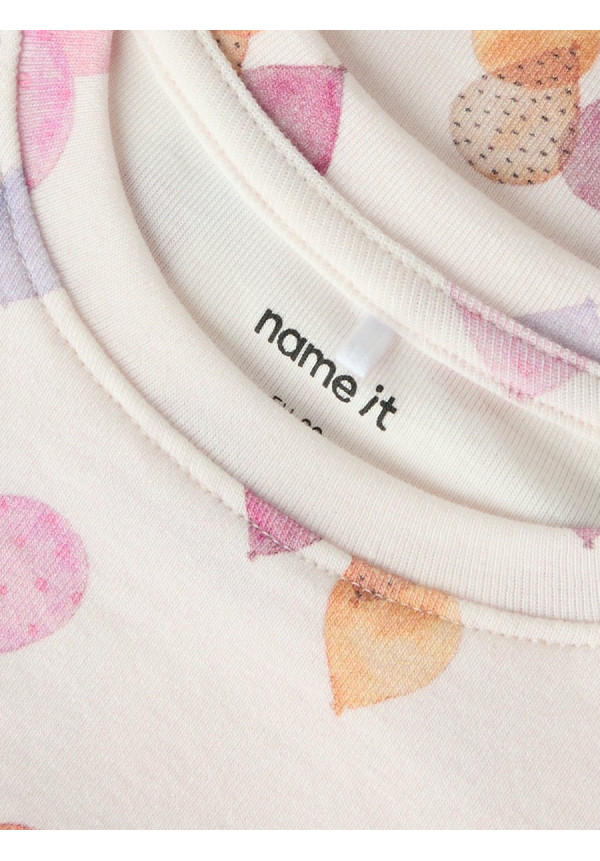 CAMISETA BASICA ROSA GLOBOS