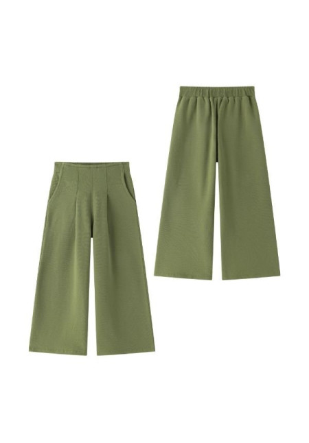 PANTALON STYLE VERDE