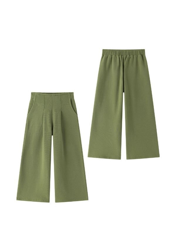 PANTALON STYLE VERDE