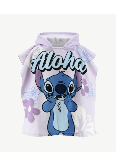 TOALLA PONCHO LILO STITCH 