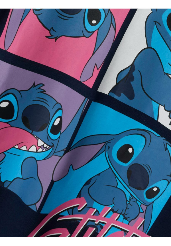 SUDADERA LILO STICH AZUL MARINO