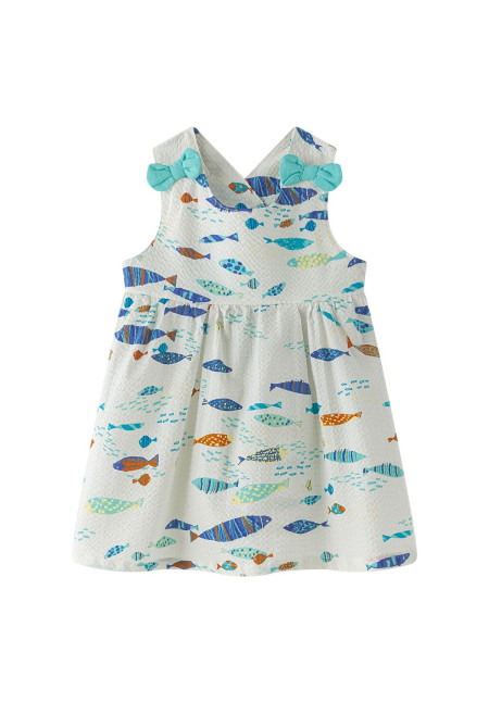 VESTIDO PECES Y LAZOS