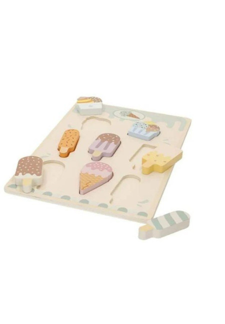 PUZZLE HELADOS MADERA